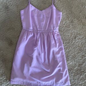 J. Crew Lilac Sleeveless Mini Dress Size 0